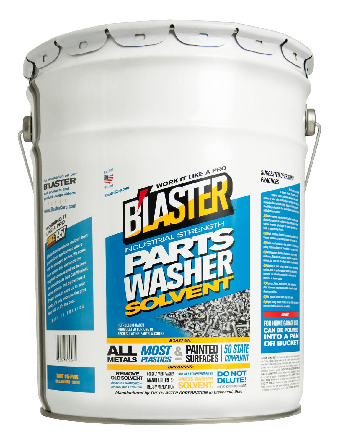 Pb Parts Wash Solvent 5Gal