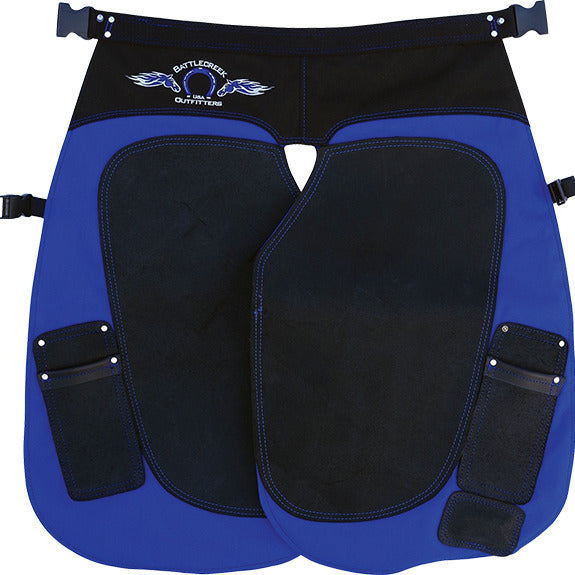 BC STD APRON BLUE/BLACK - REG