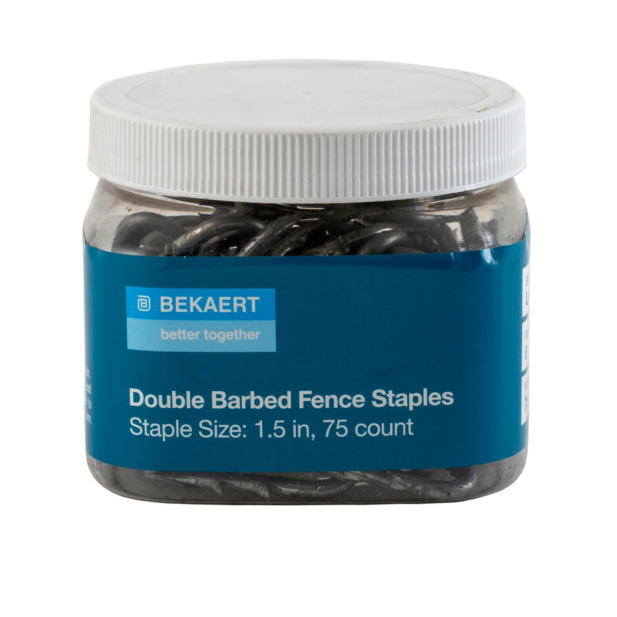 Barbed Fence Staple 8g 1.5" 75 Count Bezinal