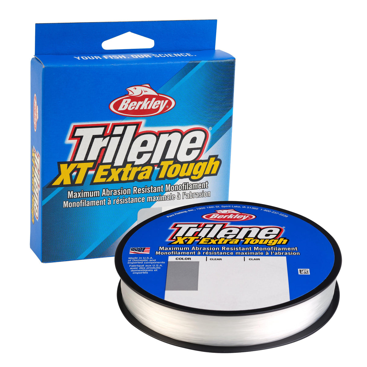 Trilene Xt 270yd  Filler Spools 20 LB. Clear