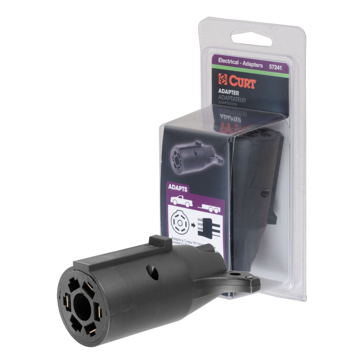7-Rv Round to 4-Flat, Pkg
