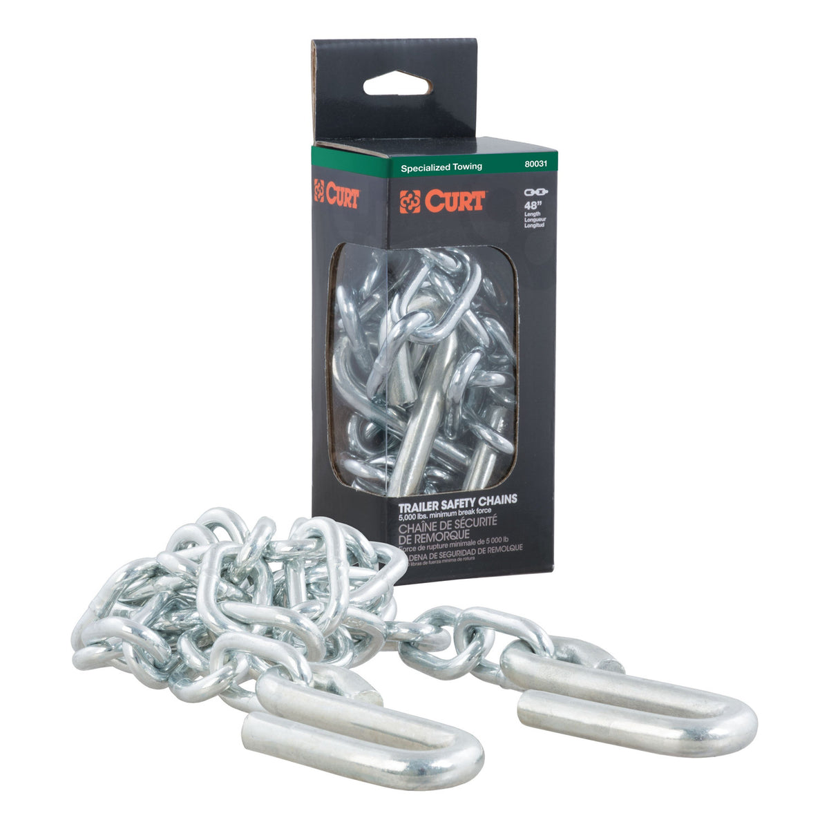 1/4"" x 40"" Chain - Pkgd.