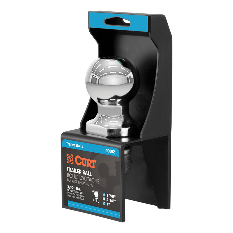 1 7/8 X 1 X 2 1/8 HITCH BALL