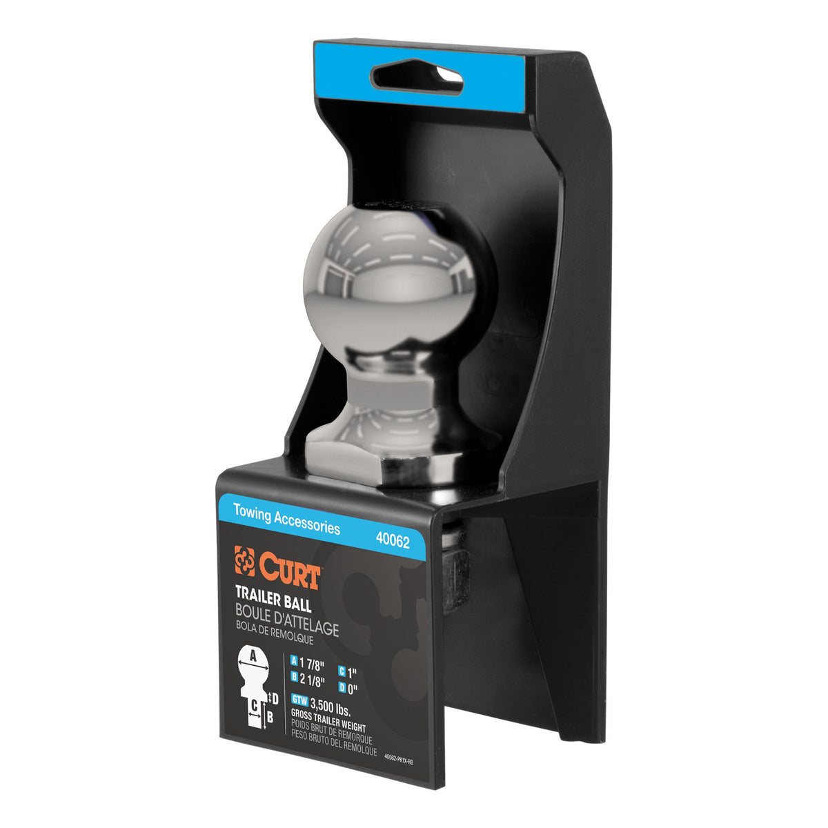 1 7/8X1X2 1/8 HITCH BALL