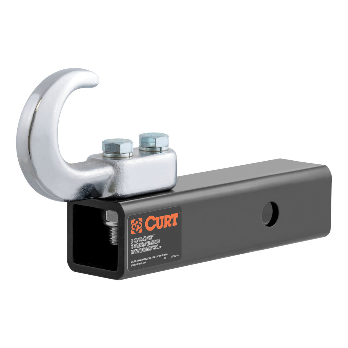 MOUNT,TOW HOOK,CHROME