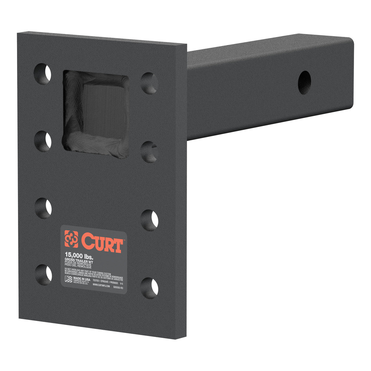 10 1/2" ADJUSTABLE PINTLE MT