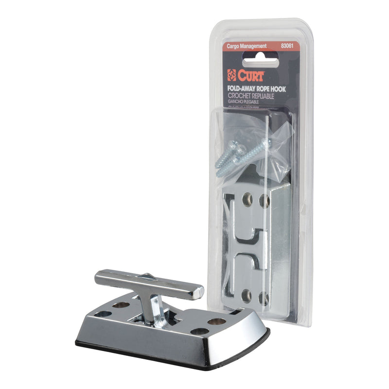 Hide-A-Tie Rope Hook - Pkg.