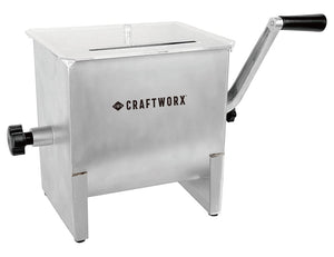 Craftworx™ 17 LBS. Manual Stainless Steel Meat Mixer