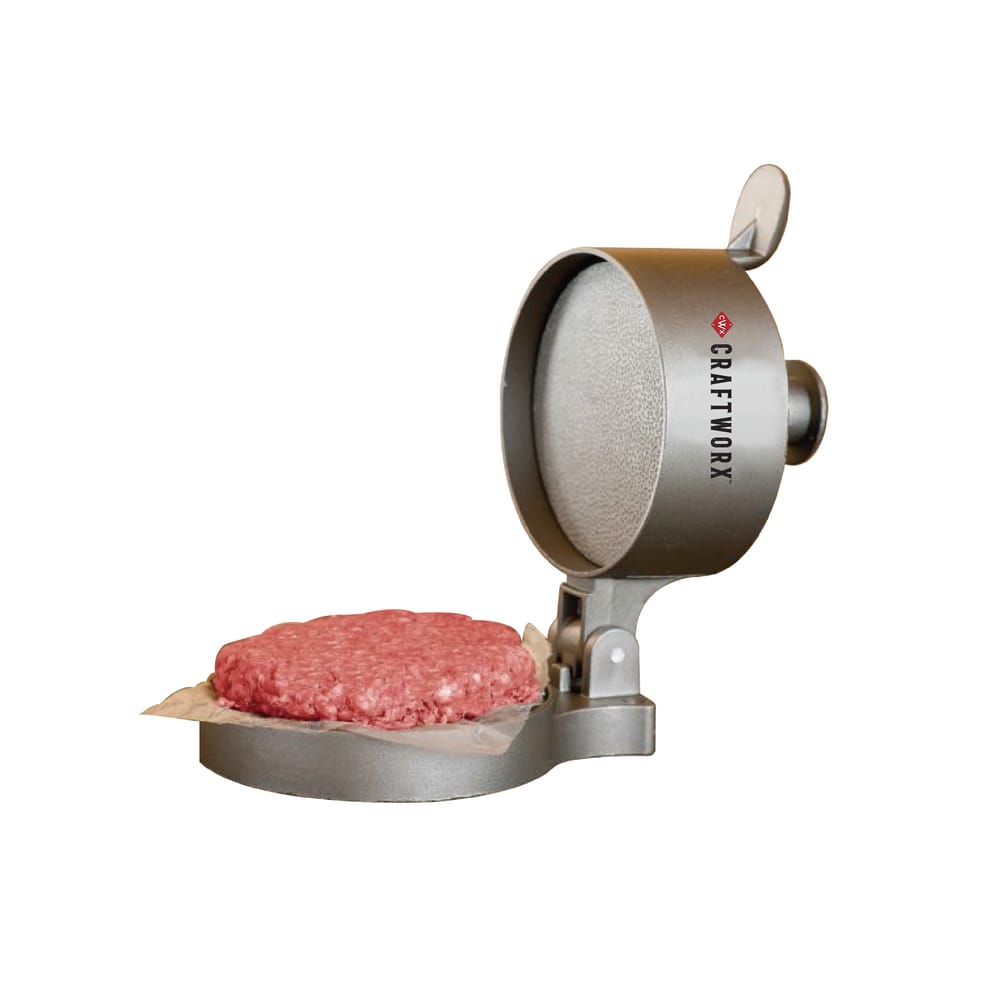 Craftworx™ Aluminum Single-Patty Hamburger Press