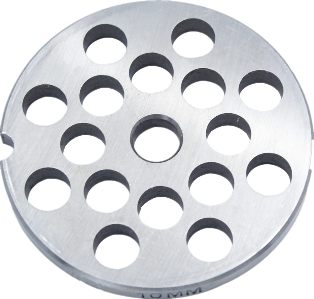 #12 Stainless Steel Grinder Plate - 10 MM