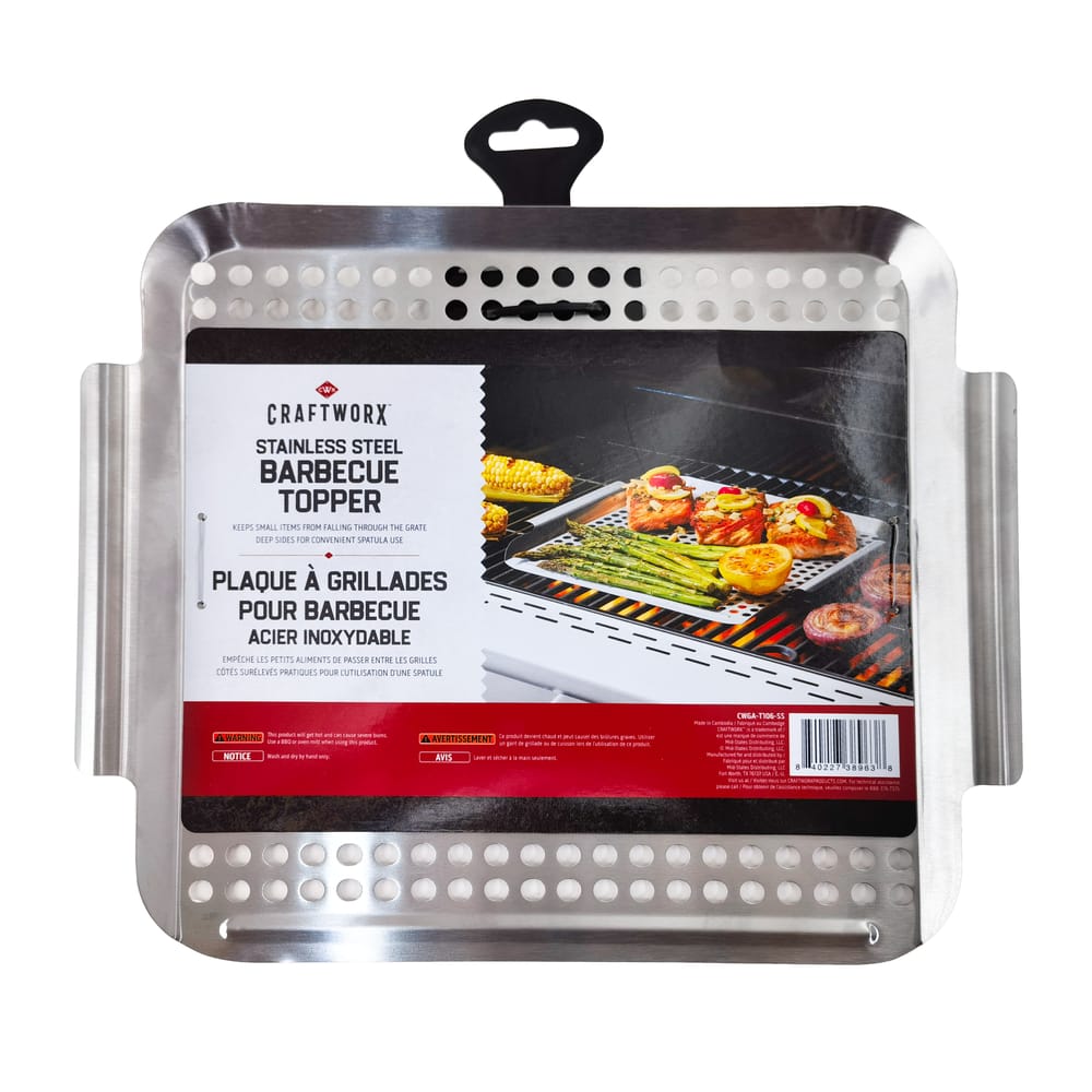 Craftworx™ Stainless Steel Barbecue Topper