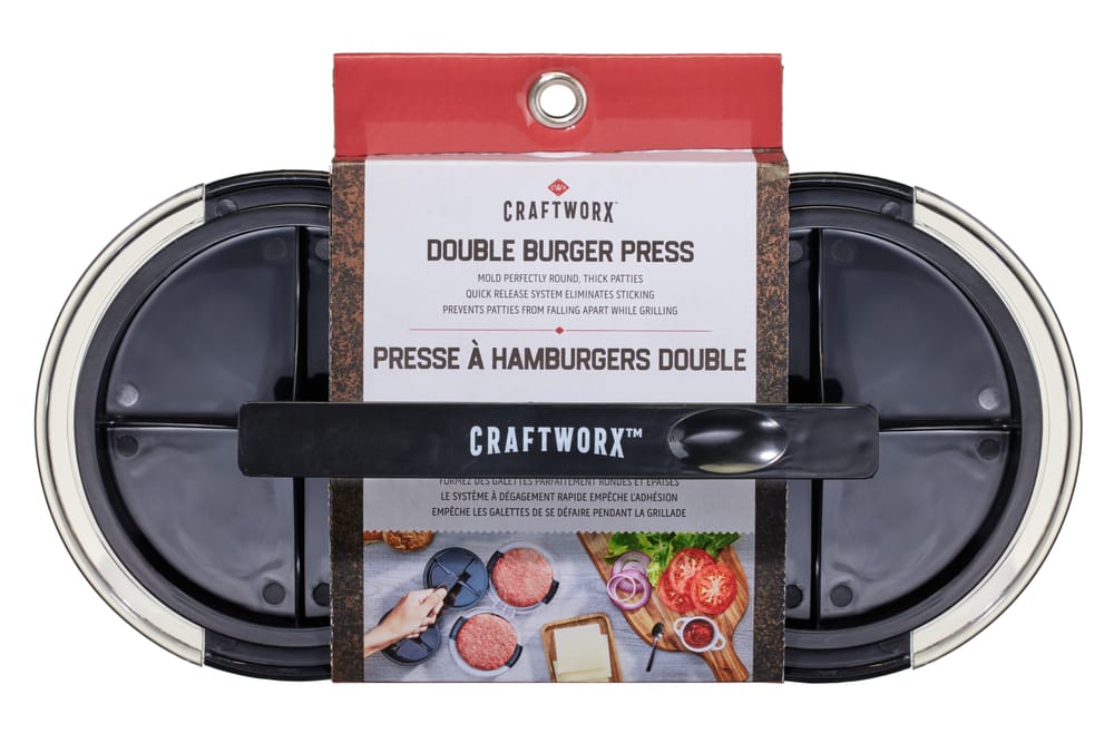 Craftworx™ Double Burger Press