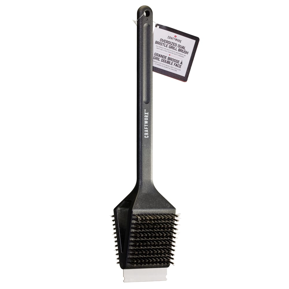 Craftworx™ Oversized Dual Bristle Grill Brush