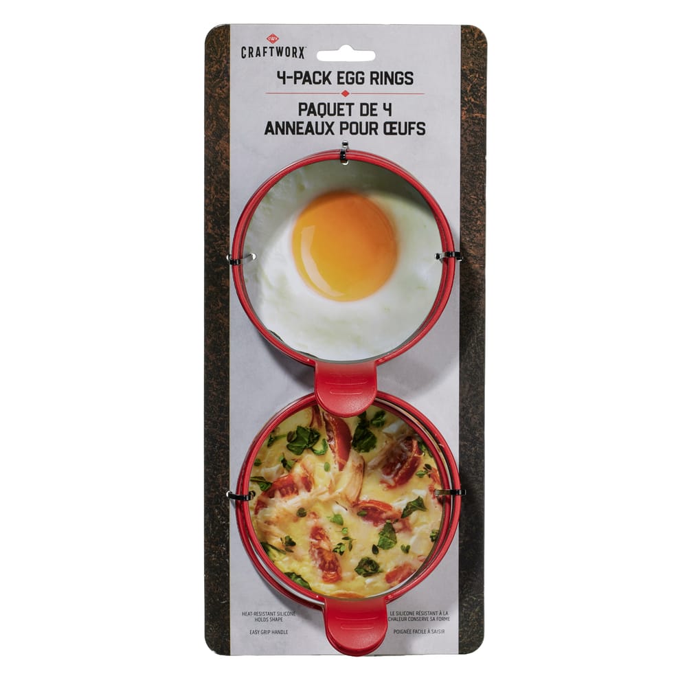 Craftworx™ 4-Pack Egg Rings