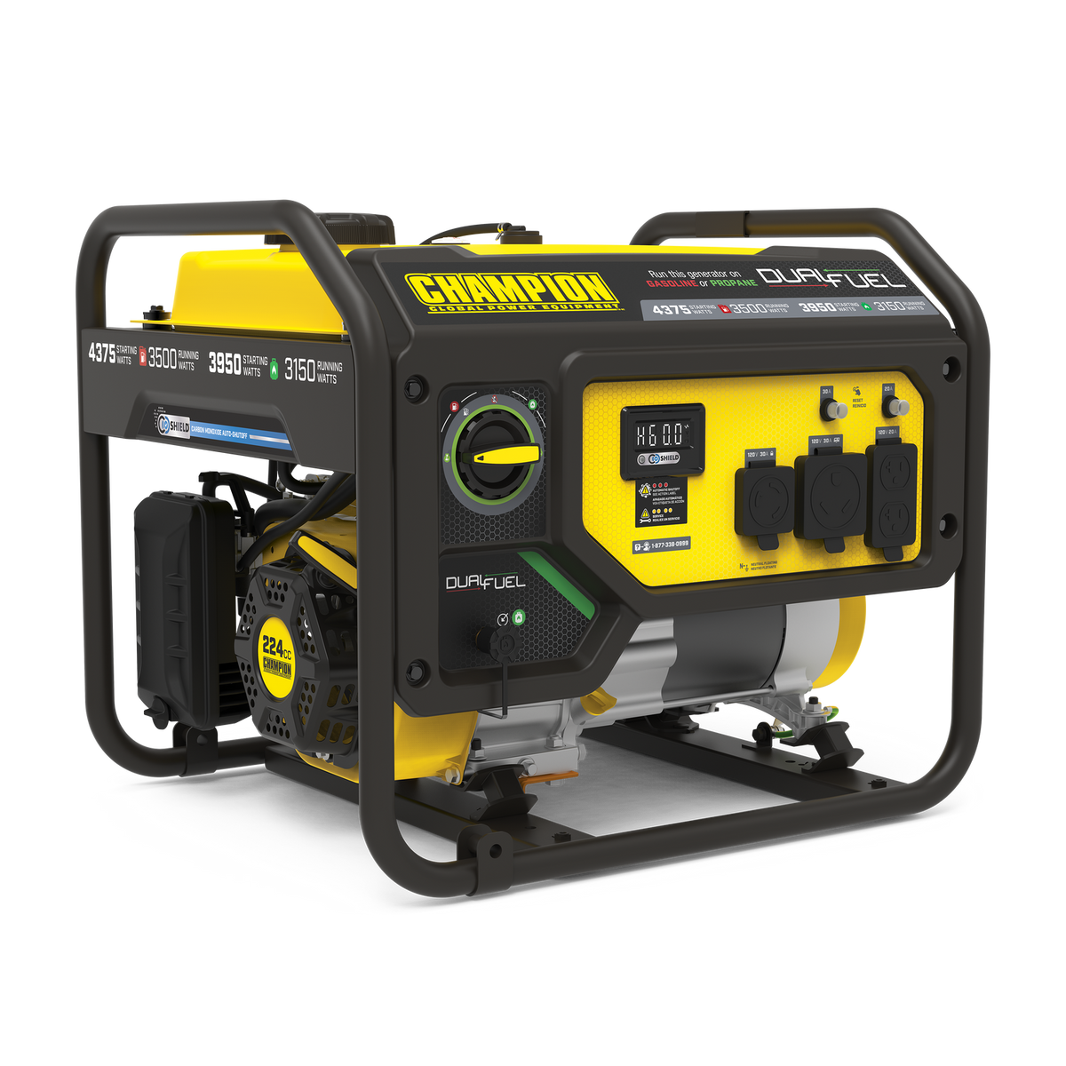 Generator,3500W,DF,CO Shield