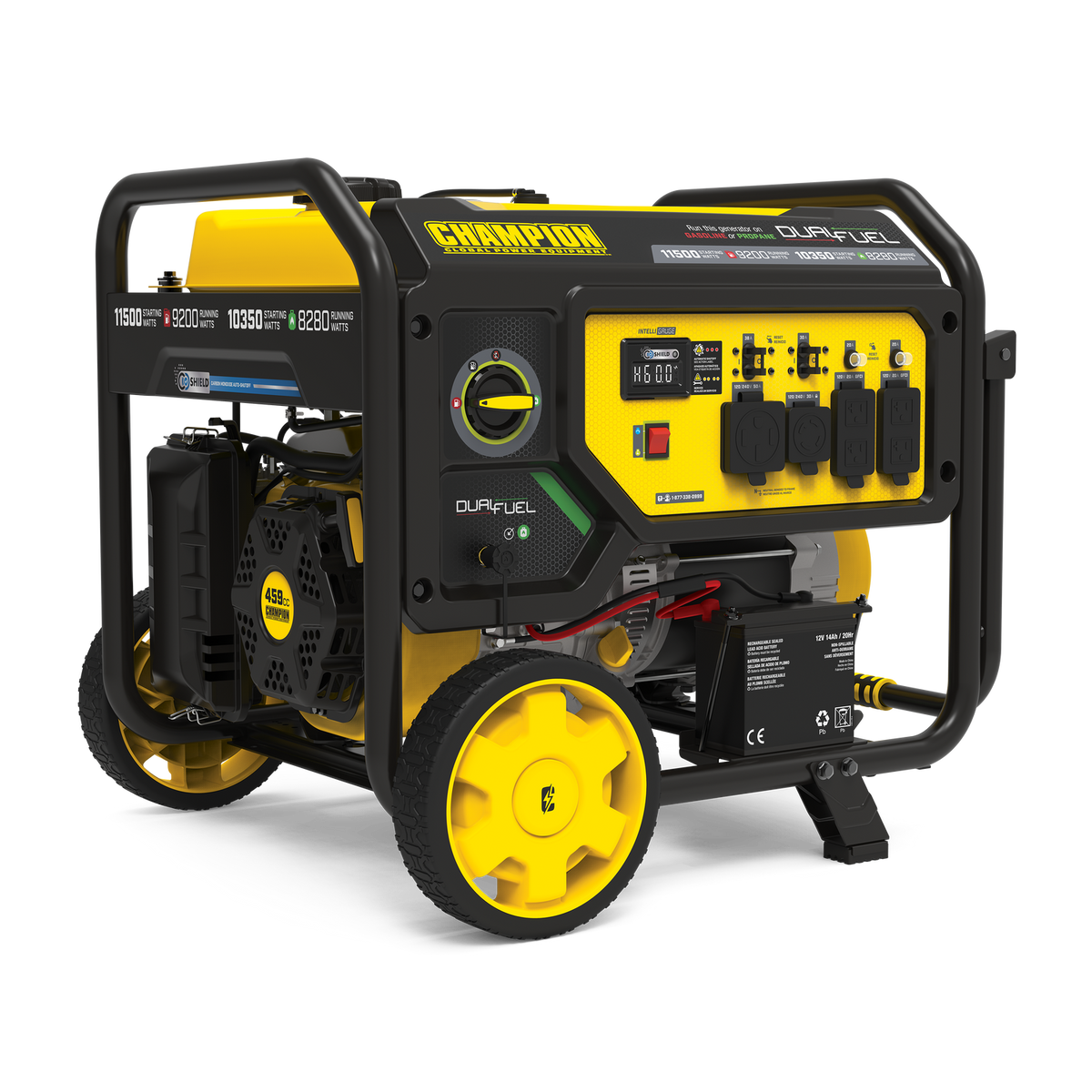 Generator,9200W,DF,CO Shield