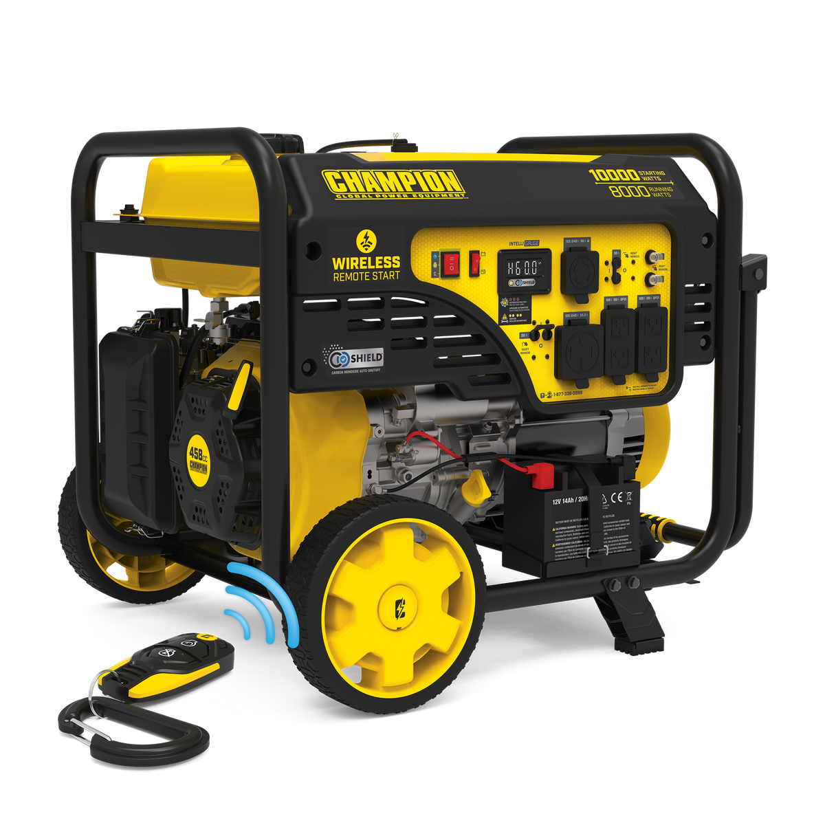 Generator,8000W,RS,CO Shield