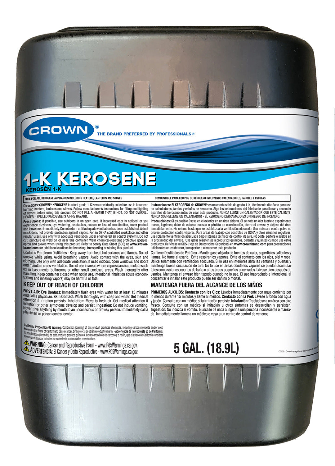 Crown Kerosene 5 Gl Plastic