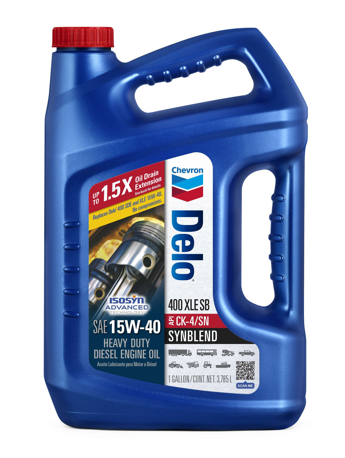 Delo® 400 Xle Sb SAE 15W-40 (3/1GAL)
