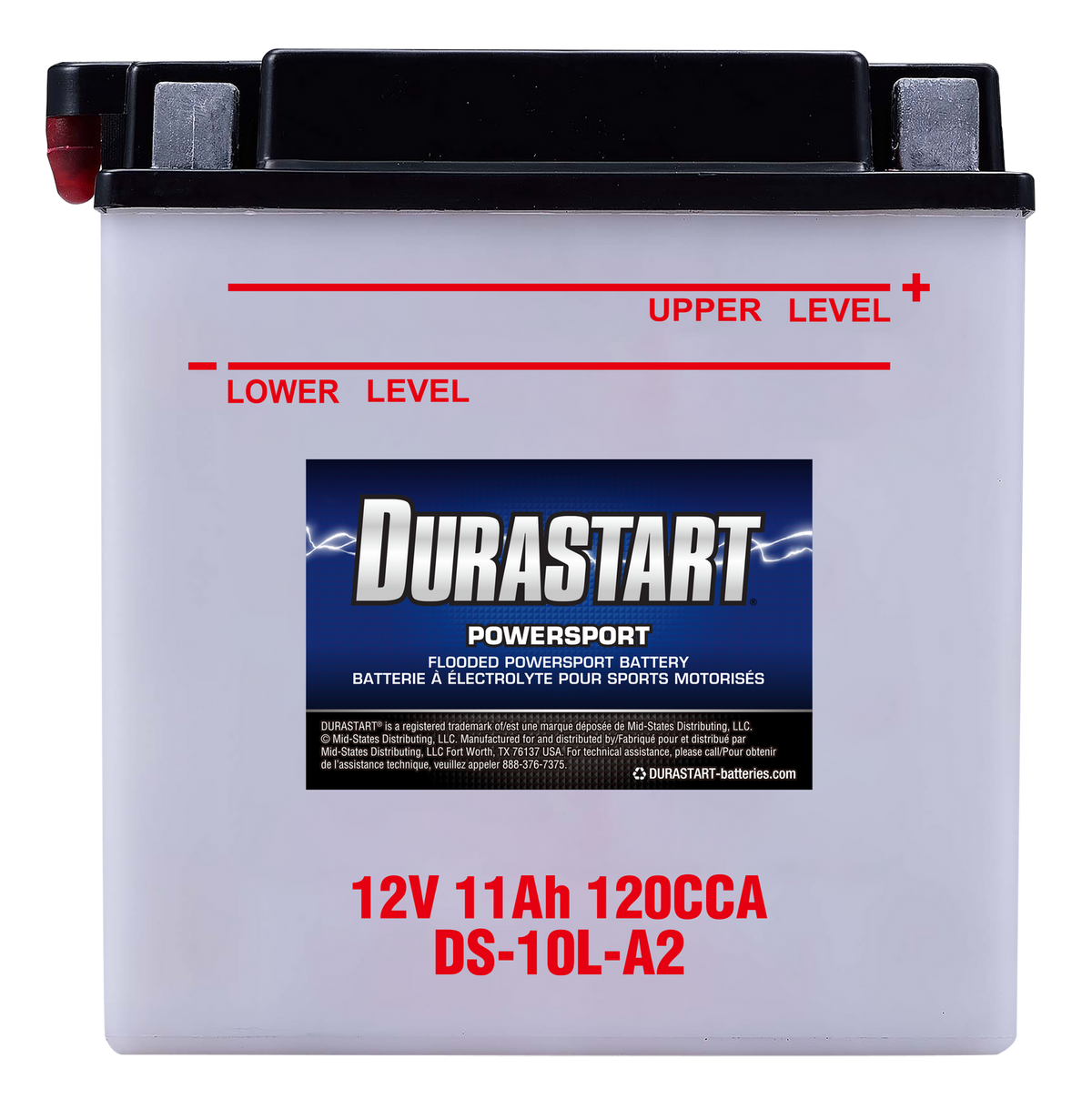 Flooded Powersport Battery 10L-A2