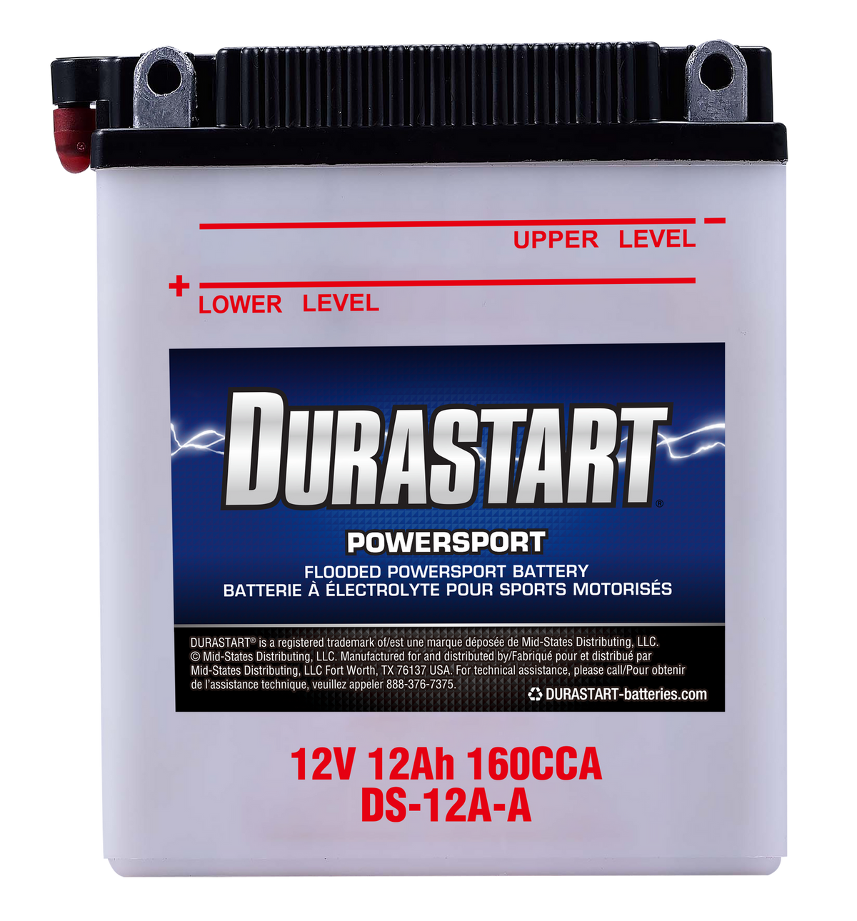 Flooded Powersport Battery 12A-a