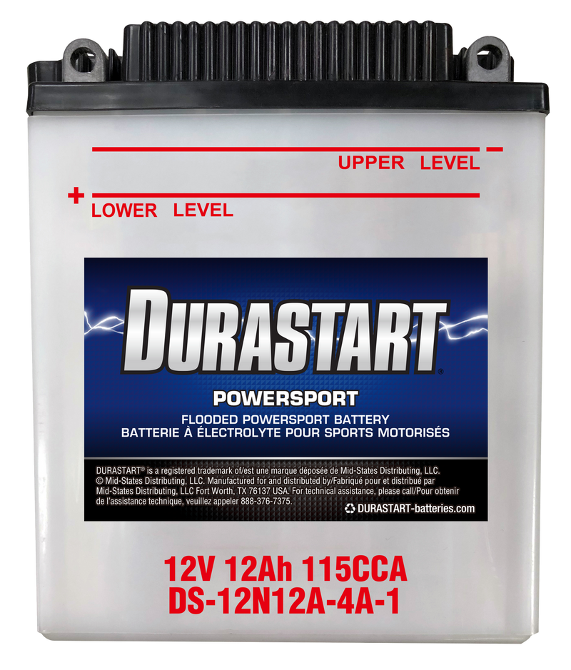 Flooded Powersport Battery 12N12A-4A-1
