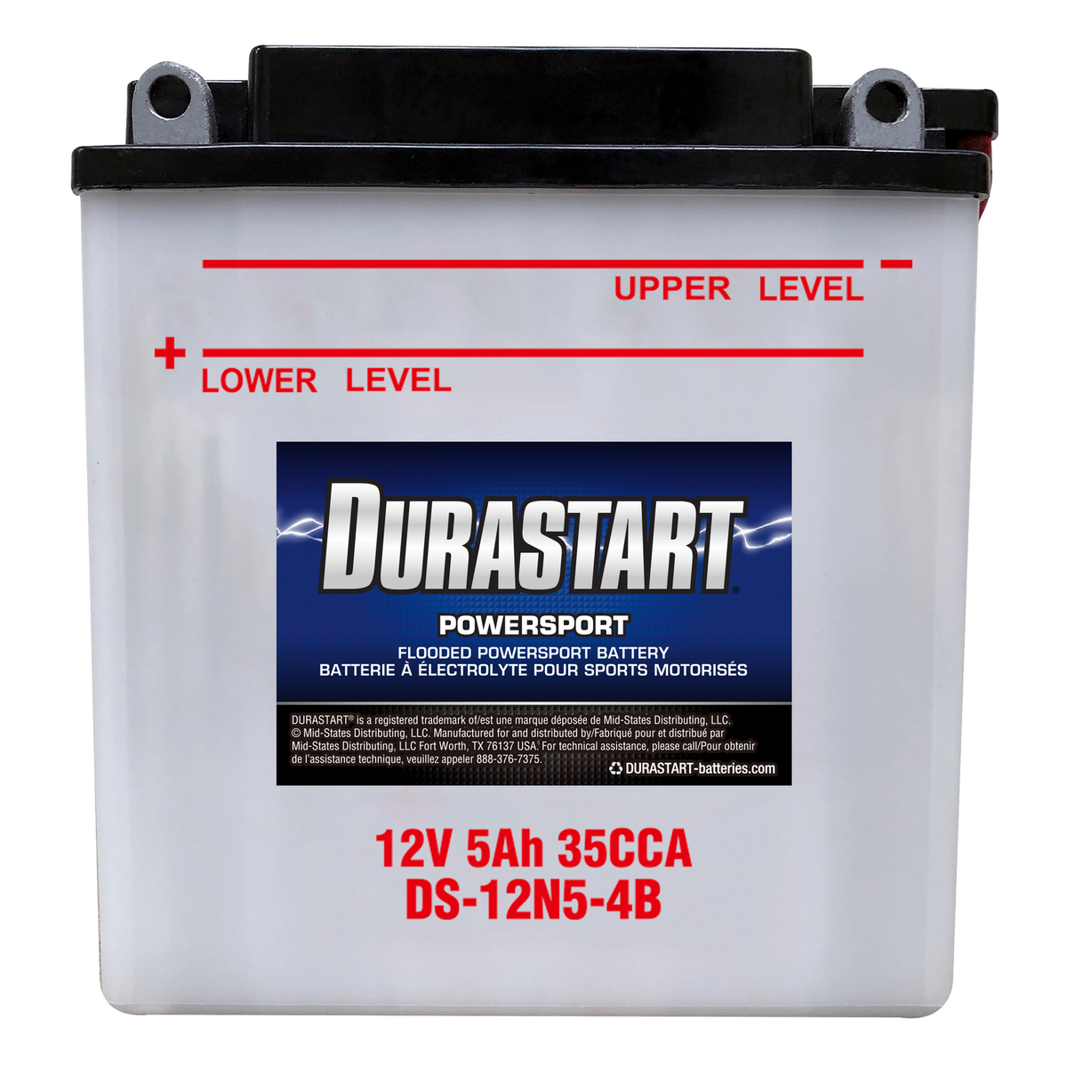 Flooded Powersport Battery 12N5-4B