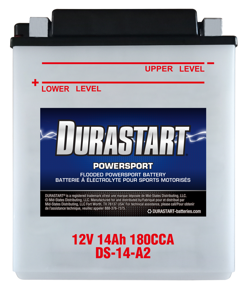 Flooded Powersport Battery 14-A2