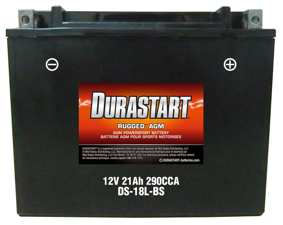 RuggedTM Agm Powersport Battery 18L-Bs