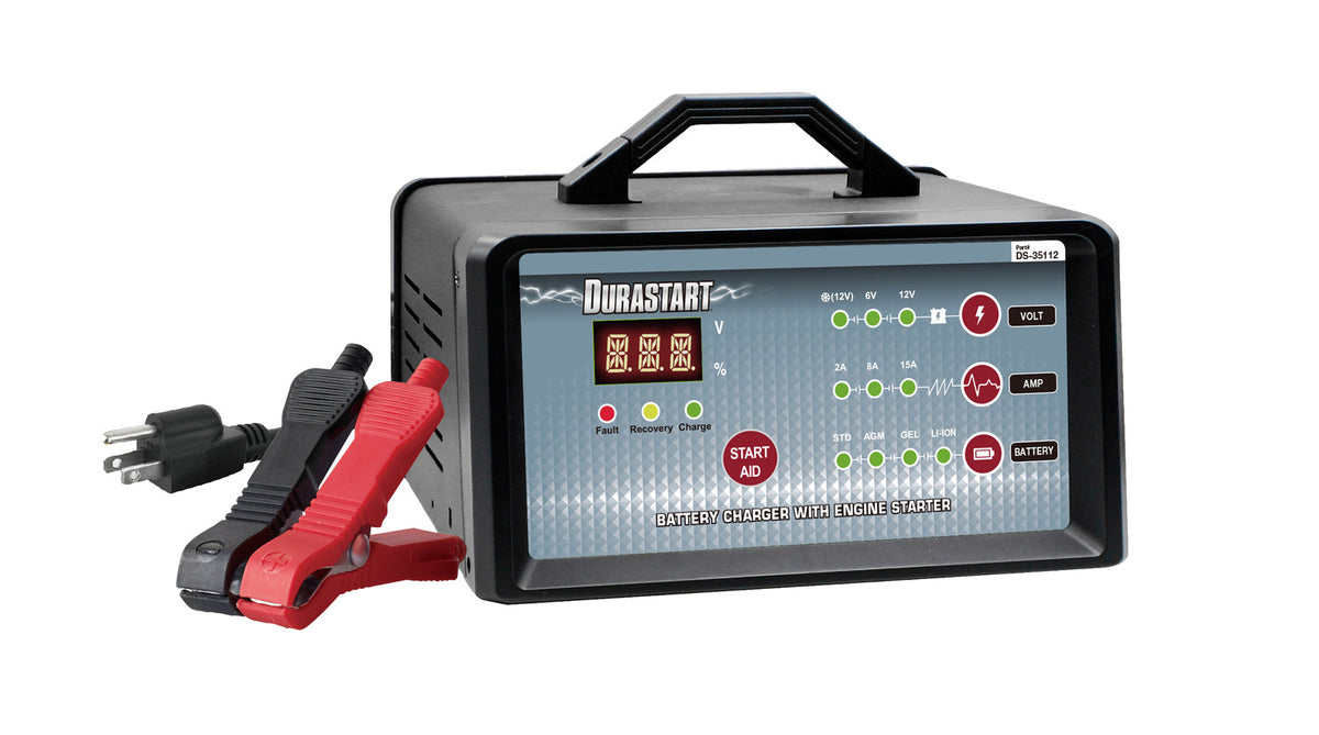 Li-Ion Battery Charger with Engine Starter