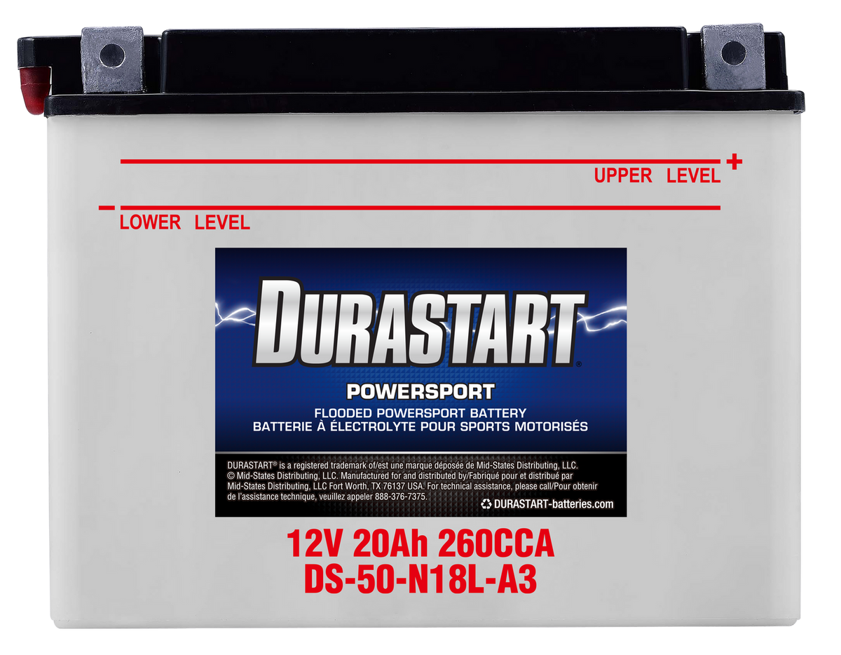 Flooded Powersport Battery 50-N18L-A3