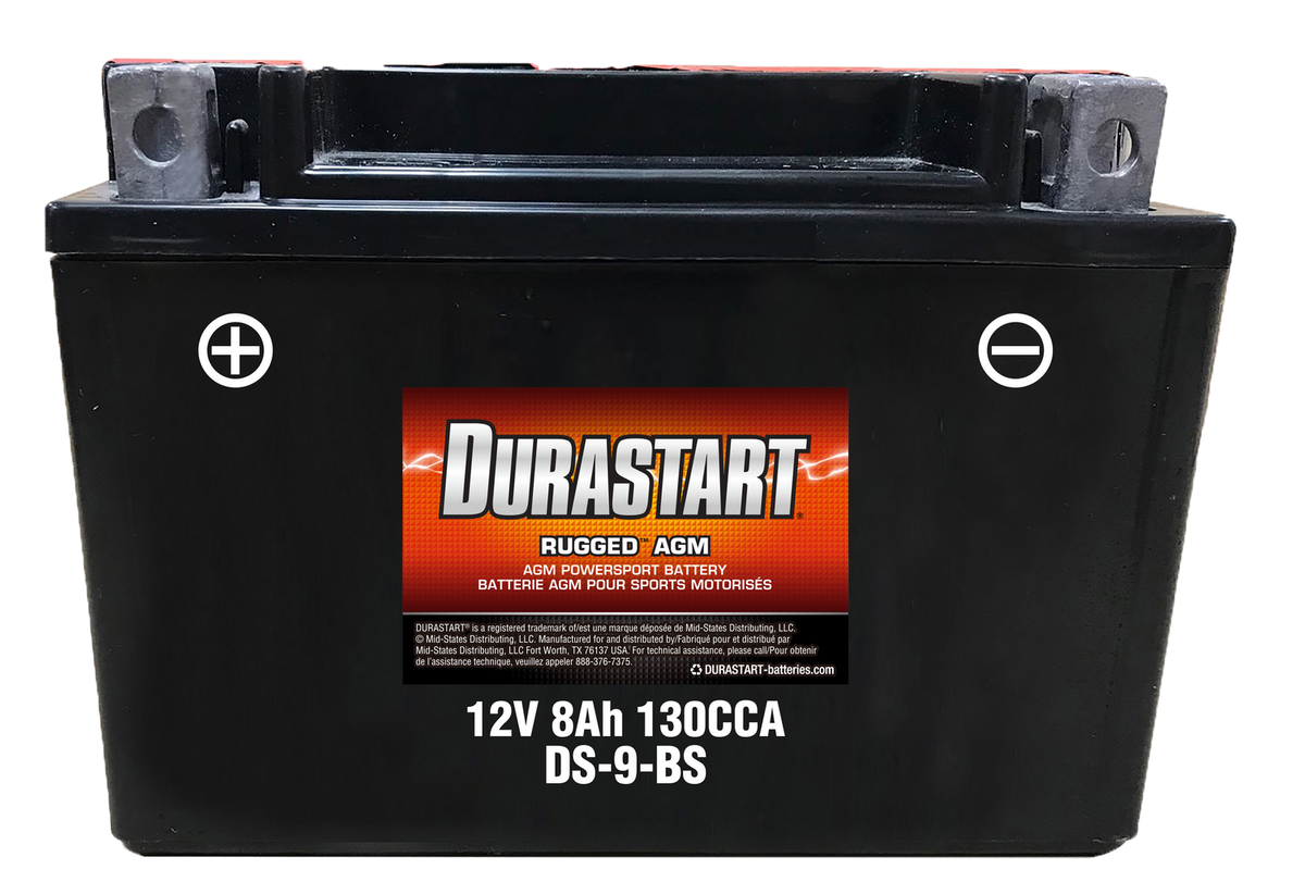 RuggedTM Agm Powersport Battery 9-Bs