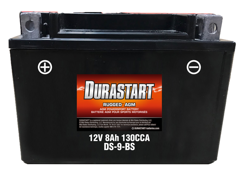RuggedTM Agm Powersport Battery 9-Bs