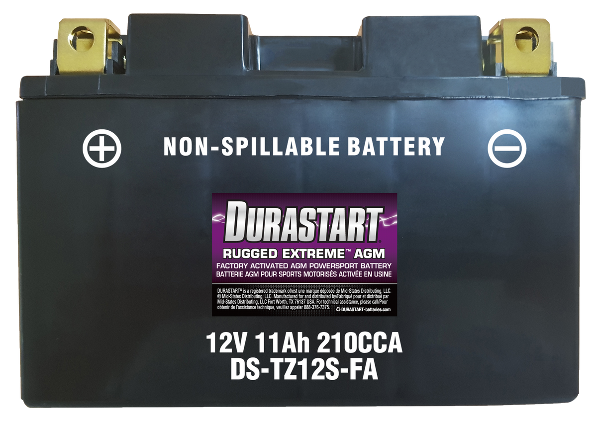 Rugged ExtremeTM Agm Powersport Battery TZ12S-Fa