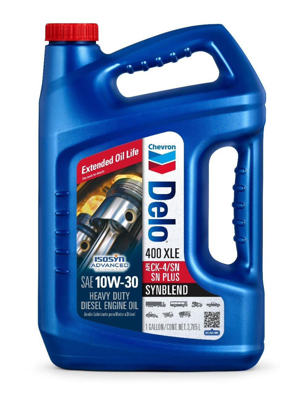 Delo® 400 Xle SAE Synblend 10W-30 (3/1GAL)