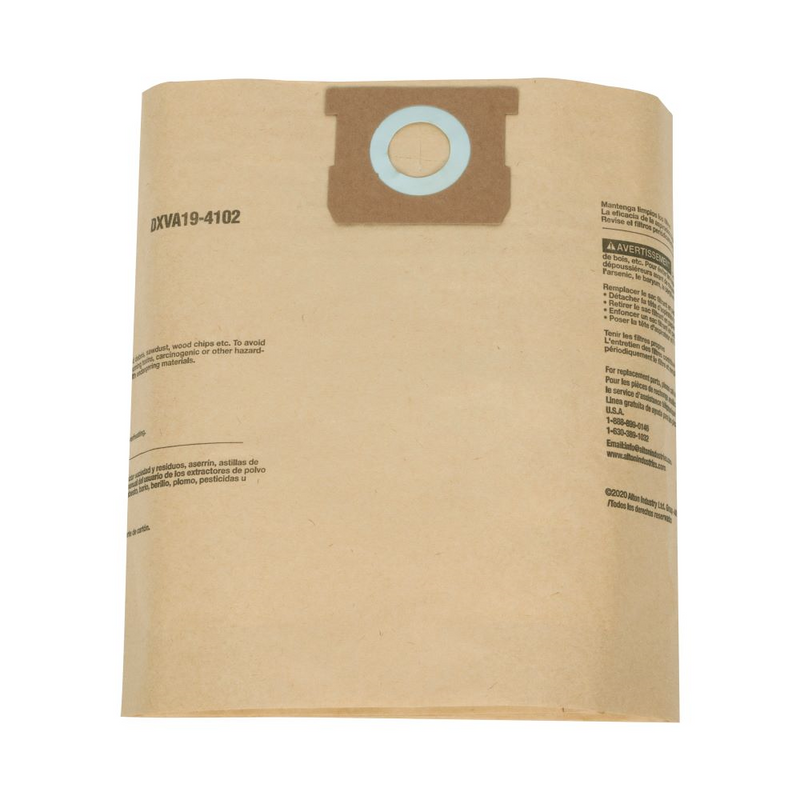 Dust Bag,12-16G,Dewalt,3PK