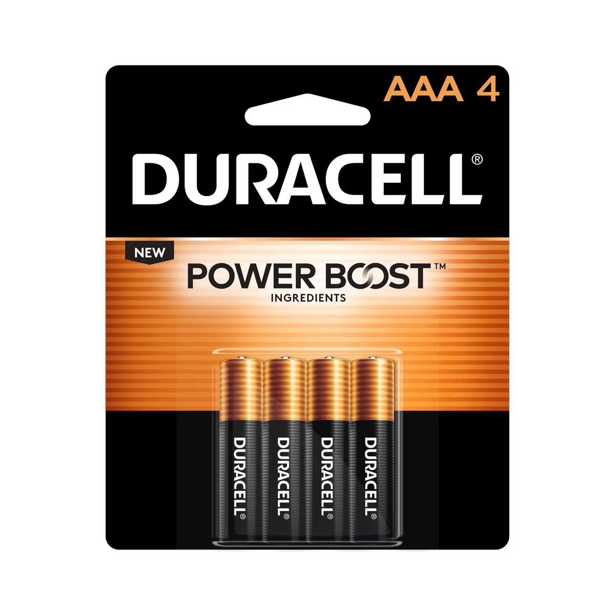 Duracell Copper & Black AAA4