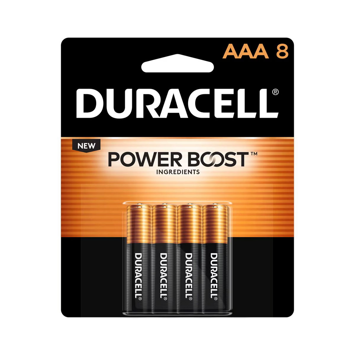 Duracell Copper & Black AAA8