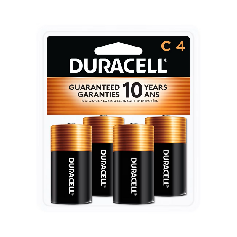 Duracell Copper & Black C4