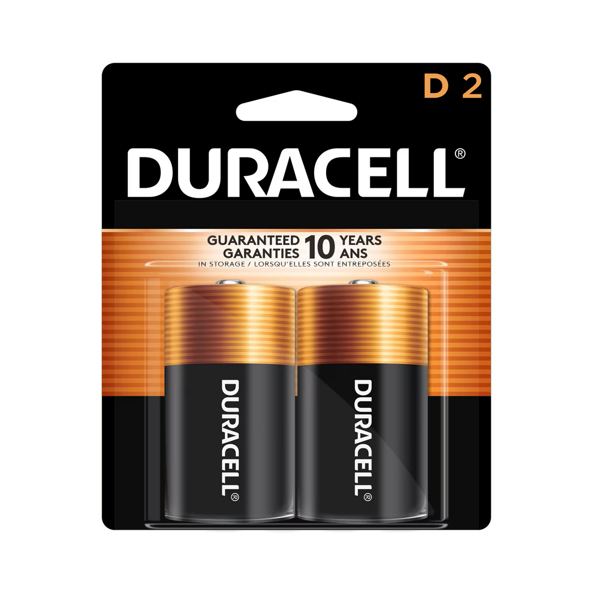 Duracell Copper & Black D2