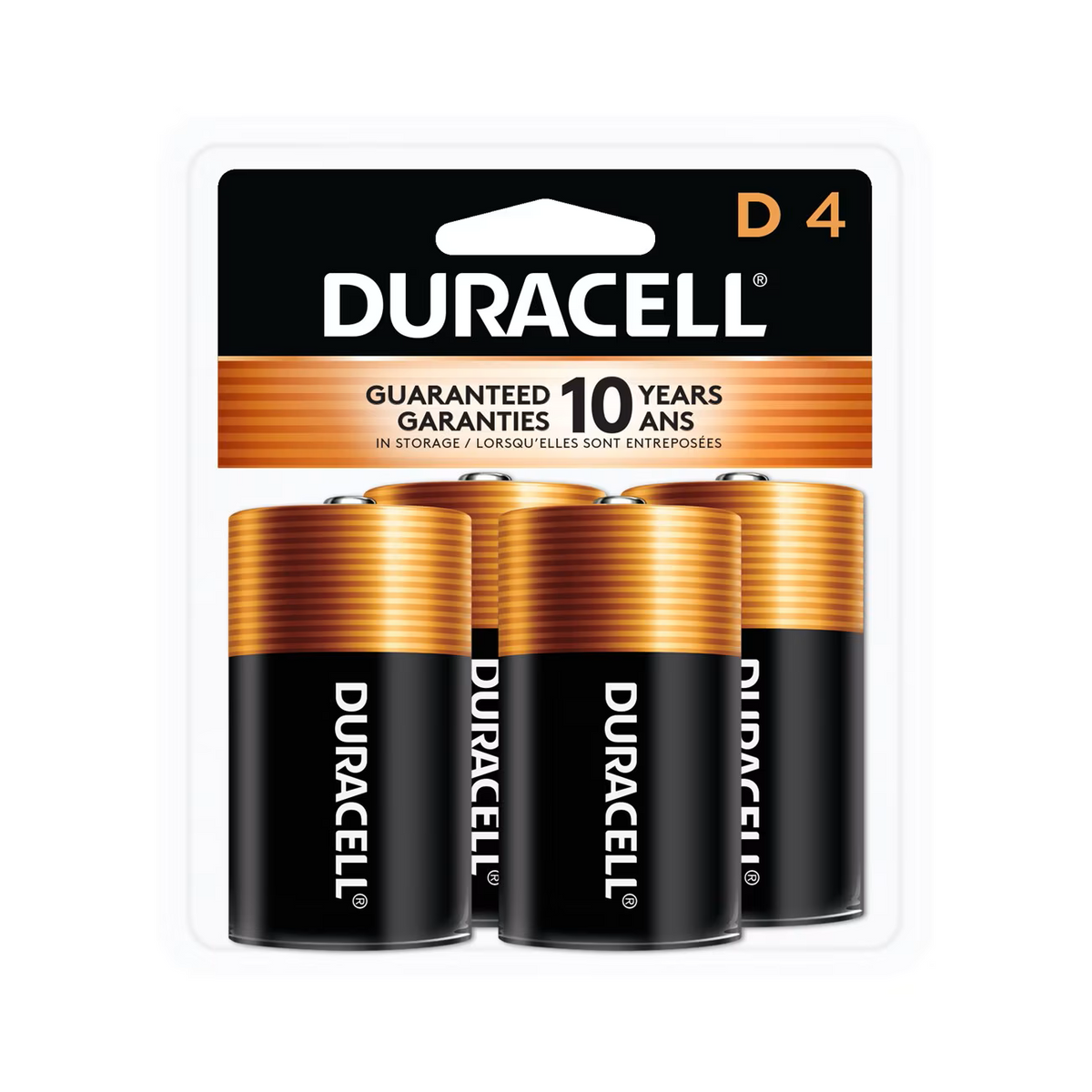 Duracell Copper & Black D4