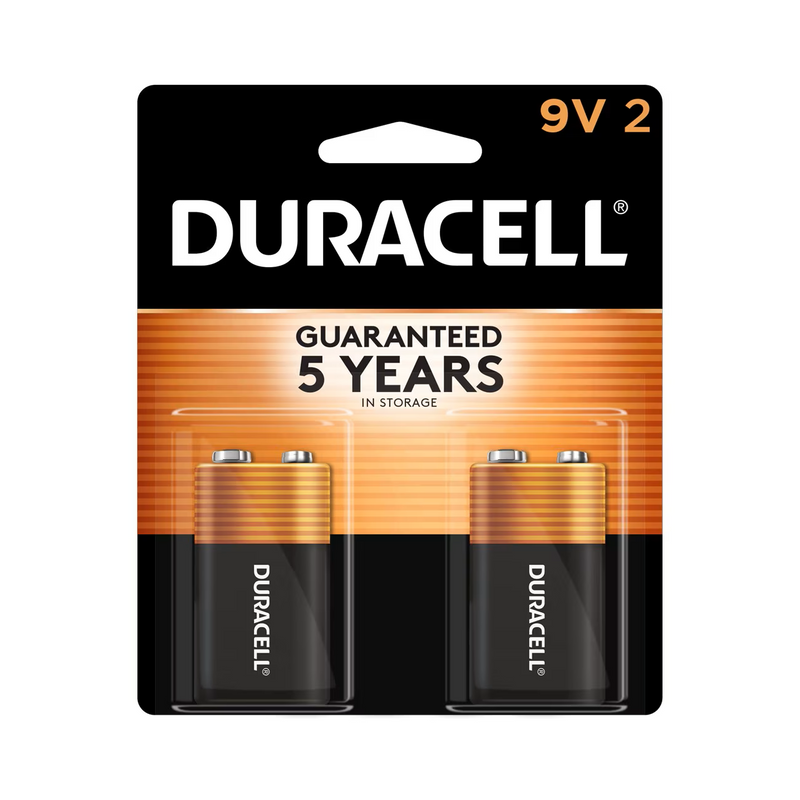 Duracell Copper & Black 9V2