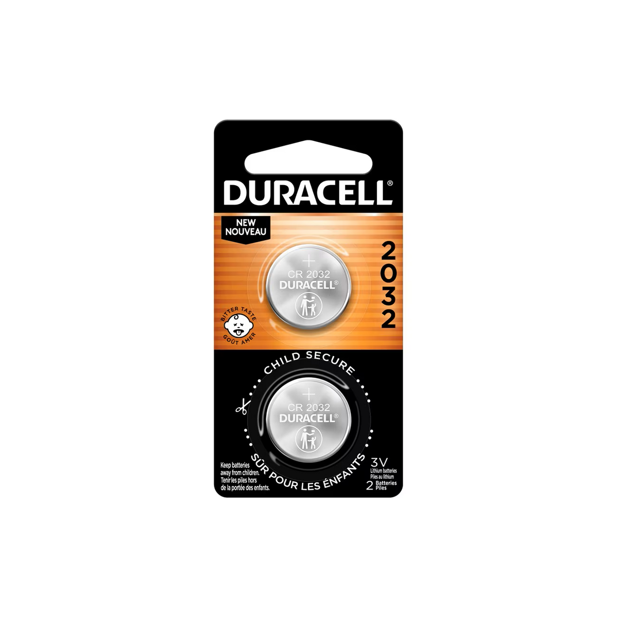 Duracell Copper & Black 2032