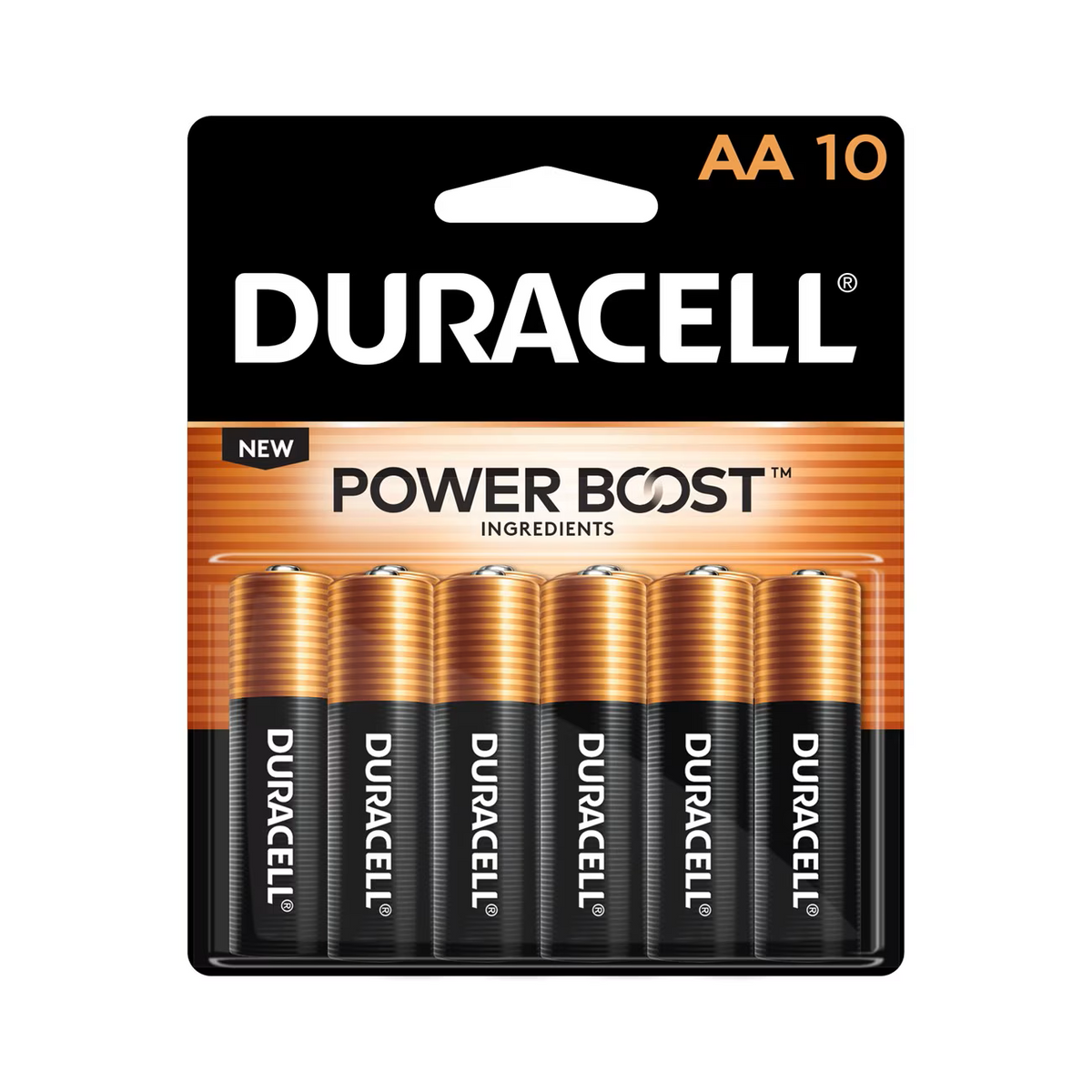 Duracell Coppertop Alk Aa 10 Pk