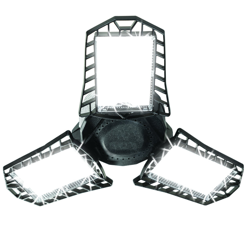 6,000 Lumens 3-Panel Adjustable LED Bulb