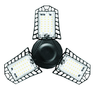 6,000 Lumens 3-Panel Adjustable LED Bulb