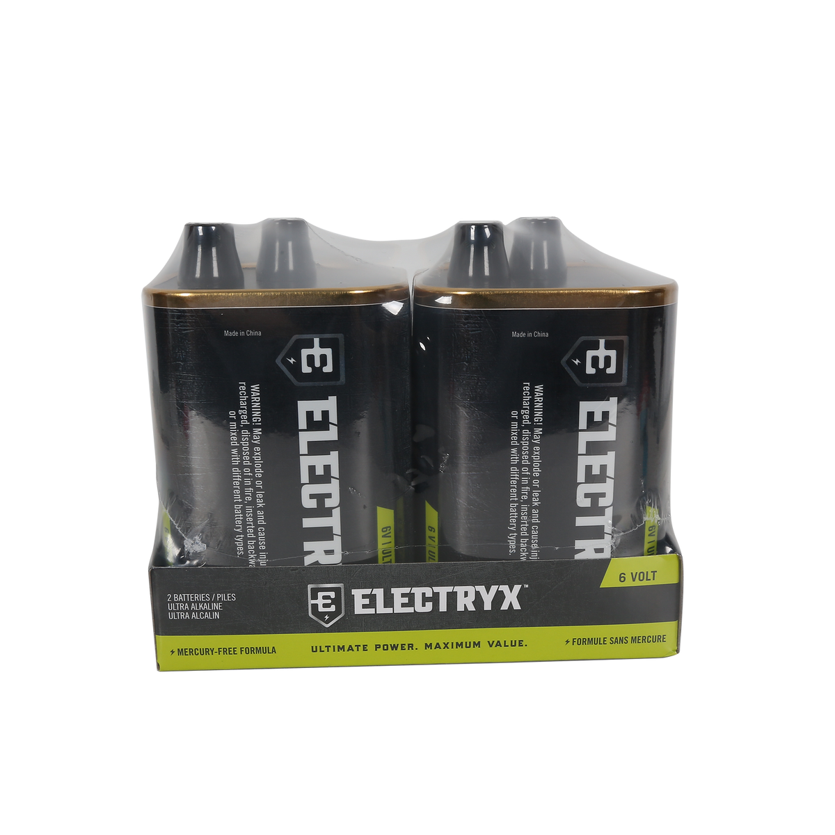 6 Volt Ultra Alkaline Batteries-2 Pack