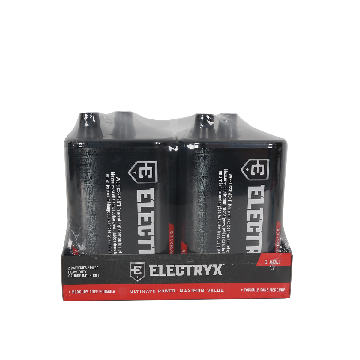 6 Volt Heavy Duty Ultra Alkaline Batteries-2 Pack