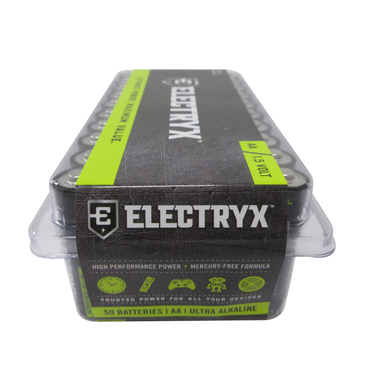 Aa / 1.5 Volt Ultra Alkaline Batteries - 50 Pack
