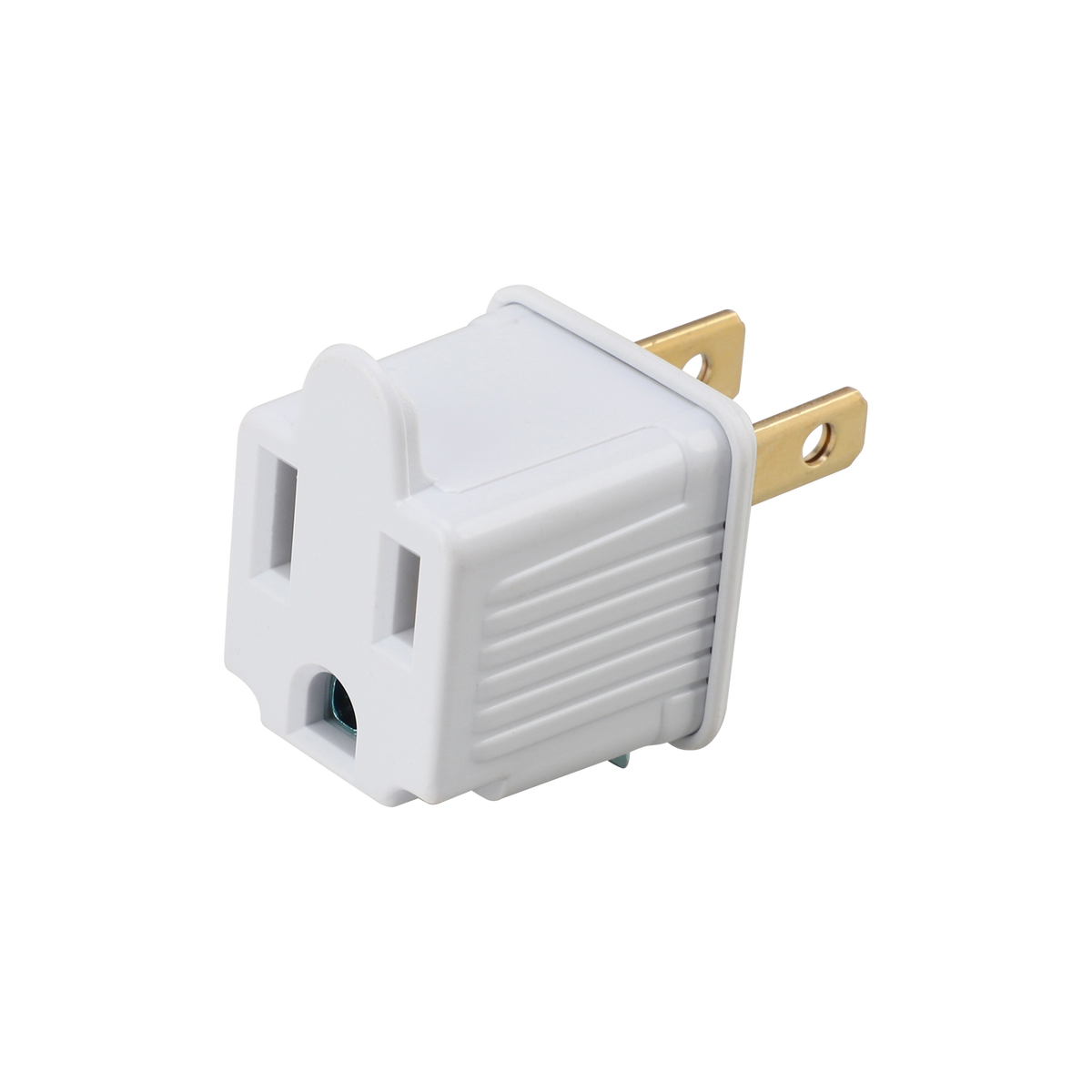 2-to-3 Prong Grounding Adapter